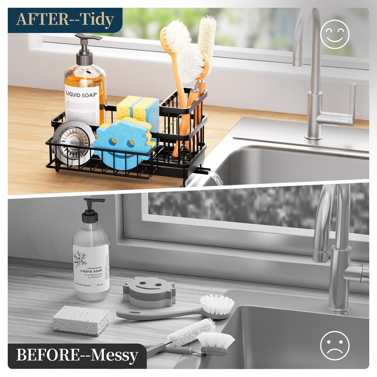 Consumest removable rack enables flexible rearrangement for larger or irregular items.