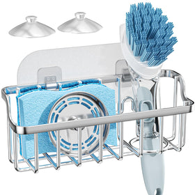 Consumest ladder-design sponge holder keeps sponges organized and dry