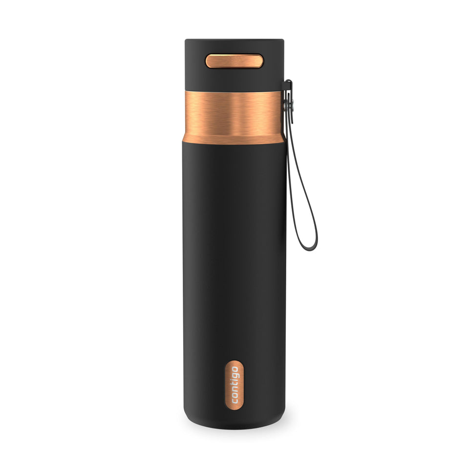 Contigo AutoSeal 24 oz bottle front view with premium finish for everyday hydration.
