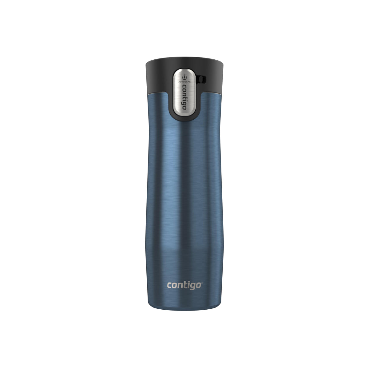Contigo AUTOSEAL West Loop 3.0 20oz berry mug, front view, leak-proof travel-ready.