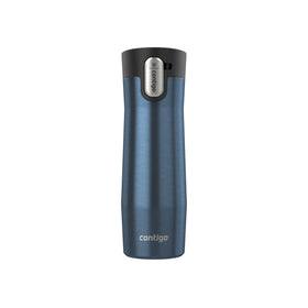 Contigo AUTOSEAL West Loop 3.0 20oz berry mug, front view, leak-proof travel-ready.