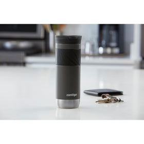 Contigo Byron 2.0 fits car cup holders for easy travel.