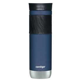 Contigo Byron 2.0 leak-proof lid secures drinks during commutes and travel.