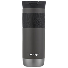 Contigo Byron 2.0 with SNAPSEAL lid demonstrates leak-proof on-the-go sipping.