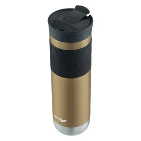 Chardonnay-colored Contigo Byron 2.0 stainless mug adds stylish daily appeal.