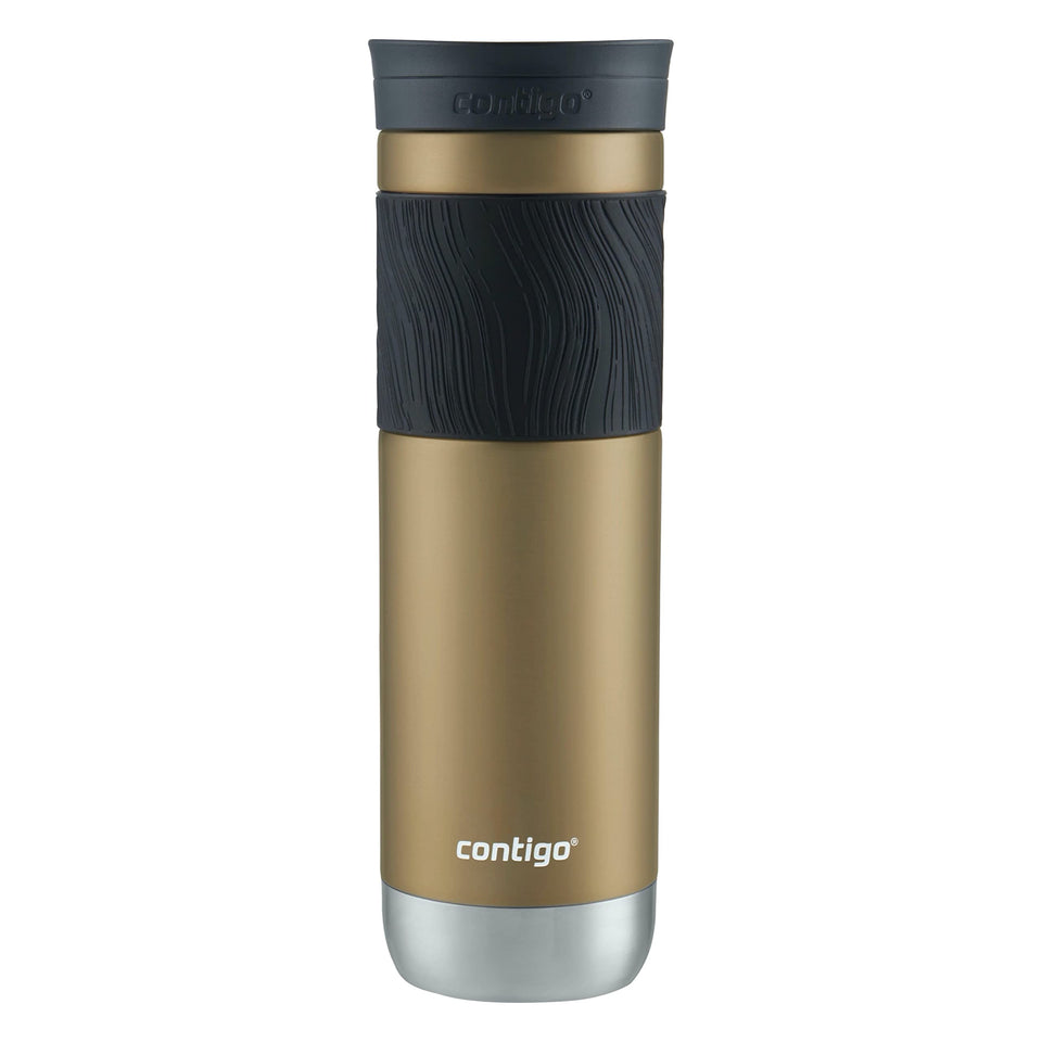 Contigo Byron 2.0 mug with snapseal lid keeps drinks secure on the go.