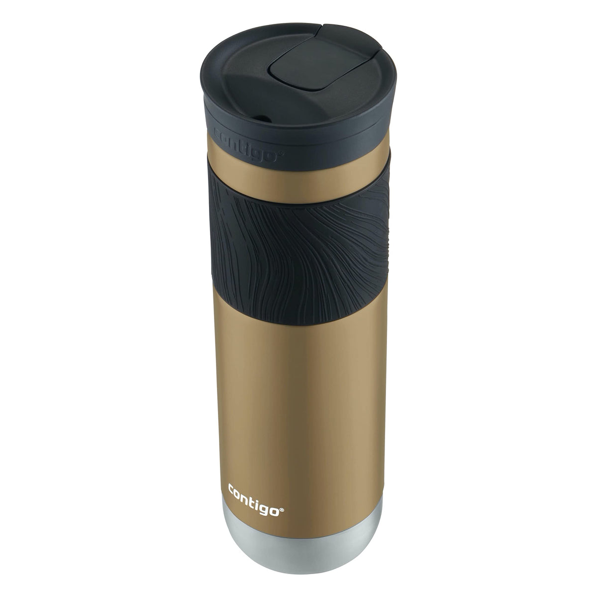 Contigo Byron 2.0 mug textured grip enables secure one-handed use.