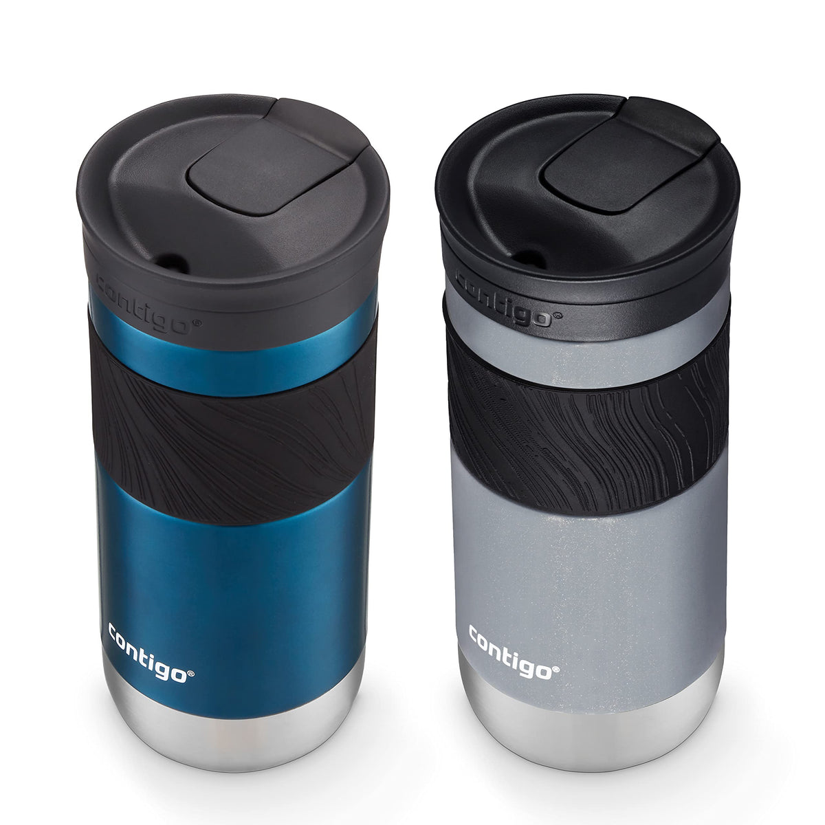 Contigo Byron 2.0 shown with insulated body for hot or cold beverages.