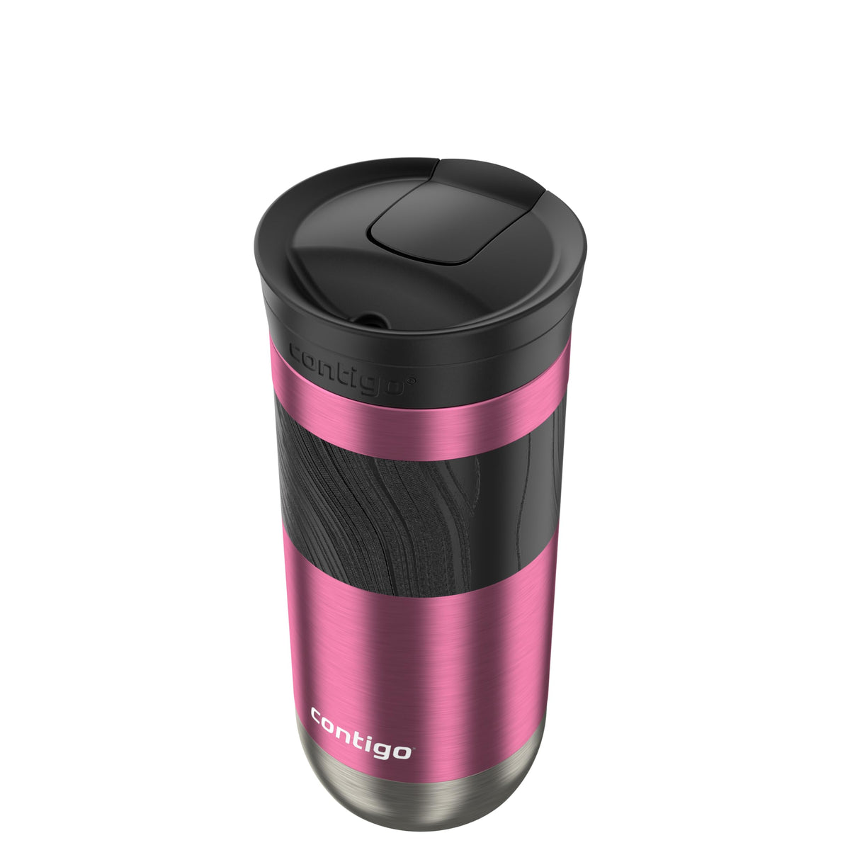 Contigo Byron 2.0 mug with textured grip for secure one-handed use.