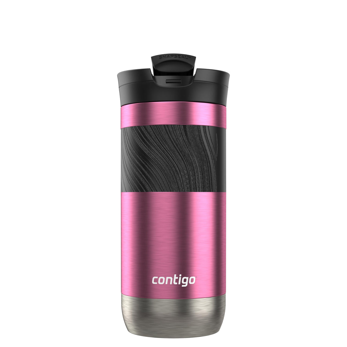 Contigo Byron 2.0 mug shows THERMALOCK insulation keeping beverages hot.