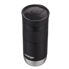 Contigo Byron mug showing textured grip for secure one-handed use.