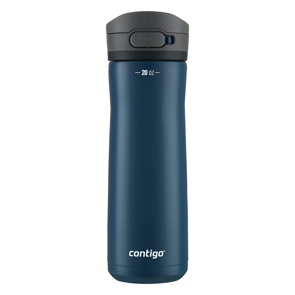 Contigo Jackson Chill 2.0 blue bottle, 20oz capacity for daily hydration