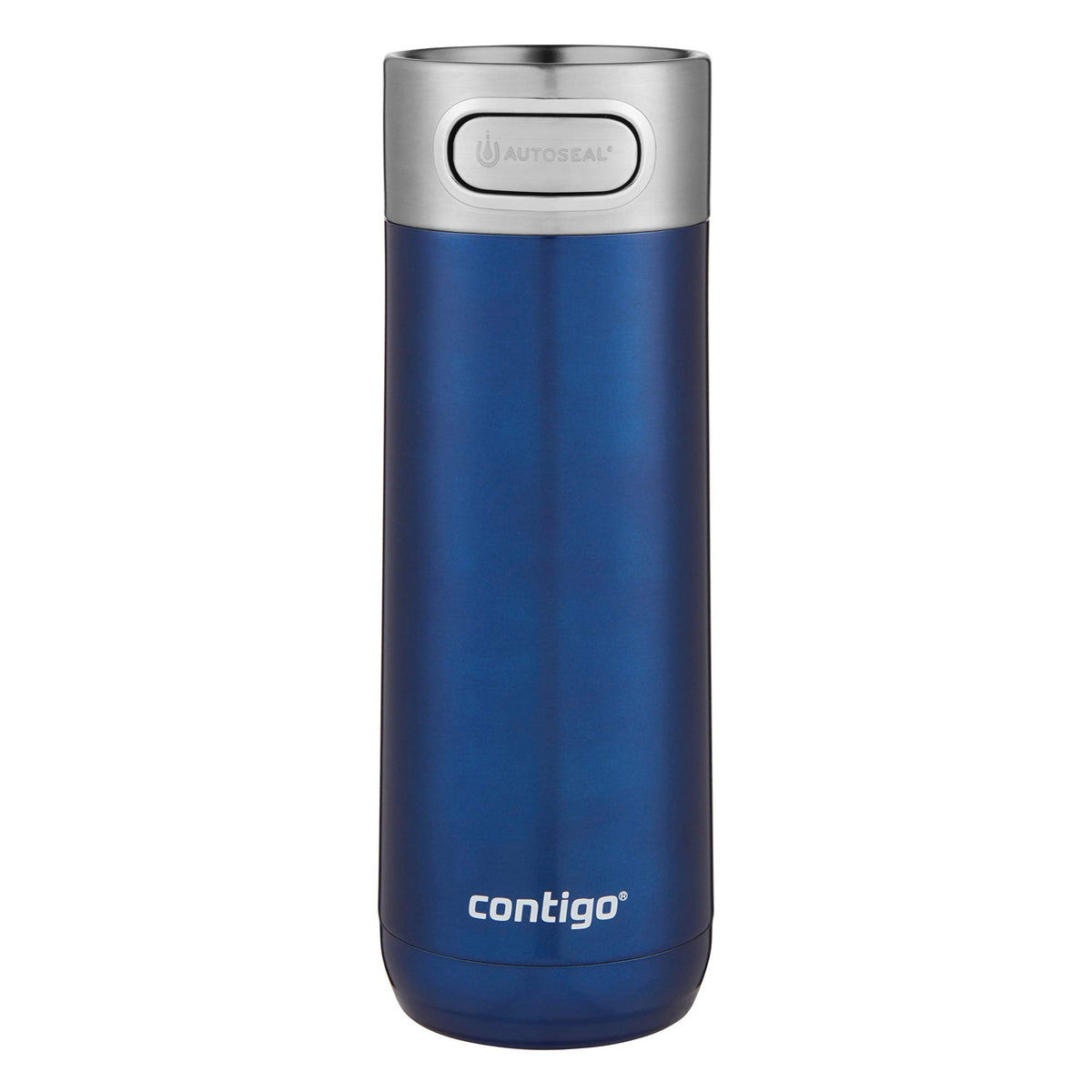 Contigo Luxe Monaco mug front view with a sleek finish for on-the-go style.