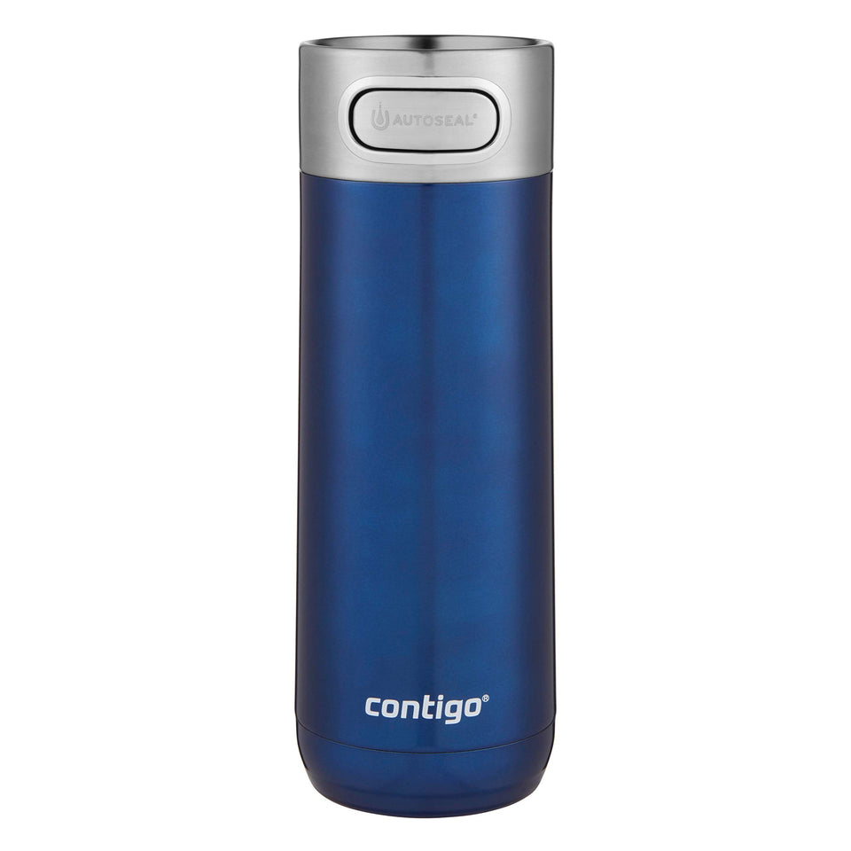 Contigo Luxe Monaco mug front view with a sleek finish for on-the-go style.