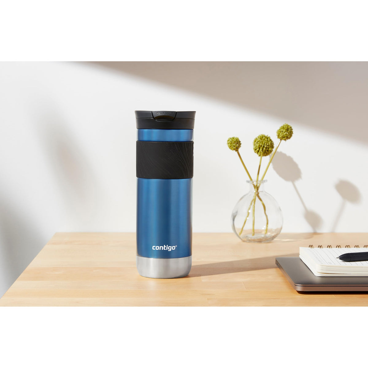 Contigo SNAPSEAL is top-rack dishwasher-safe for simple cleanup