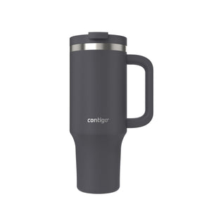 Contigo Streeterville 40oz tumbler darkstone BPA-free components ensure safer hydration.