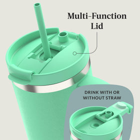 Contigo Streeterville 40oz tumbler with multi-use lid for straw or direct sip.