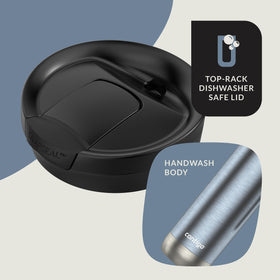 20-ounce Contigo Superior 2.0 capacity ideal for long commutes and outings.