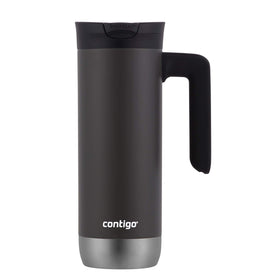 Contigo Superior 2.0 travel mug with handle for leak-proof on-the-go sipping.