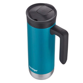 Contigo Superior 2.0 leak-proof lid sealed to prevent spills.
