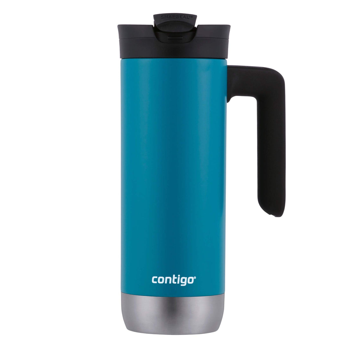 Contigo Superior 2.0 stainless steel mug with double-wall insulation maintains temperature.