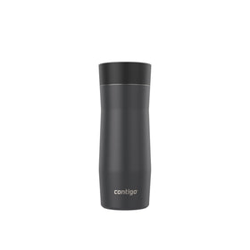 Contigo West Loop 16oz mug lid closed demonstrates leak-proof AutoSeal design