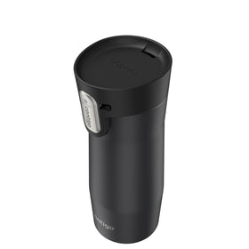 Contigo West Loop 16oz mug lid open highlights easy-clean interior access