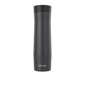 Closeup of Contigo AutoSeal lid enabling one-handed drinking