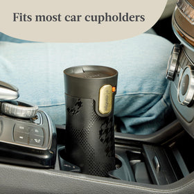 Contigo West Loop 3.0 Licorice bottle supports one-handed drinking with press-and-seal.