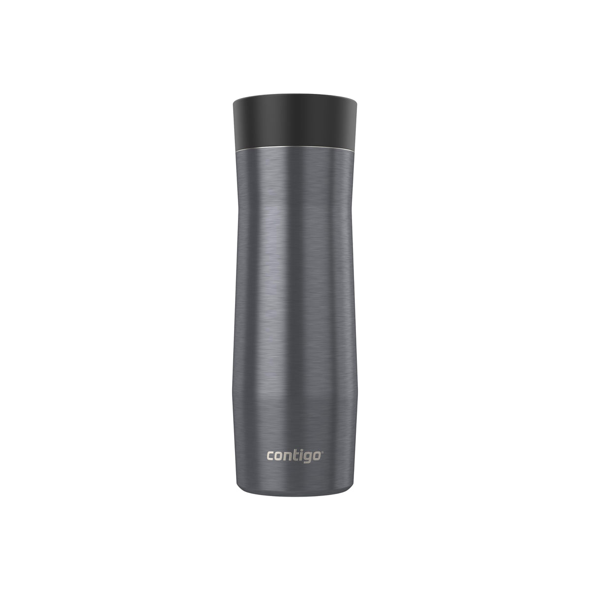 Contigo West Loop easy-clean lid opens fully for thorough cleaning.