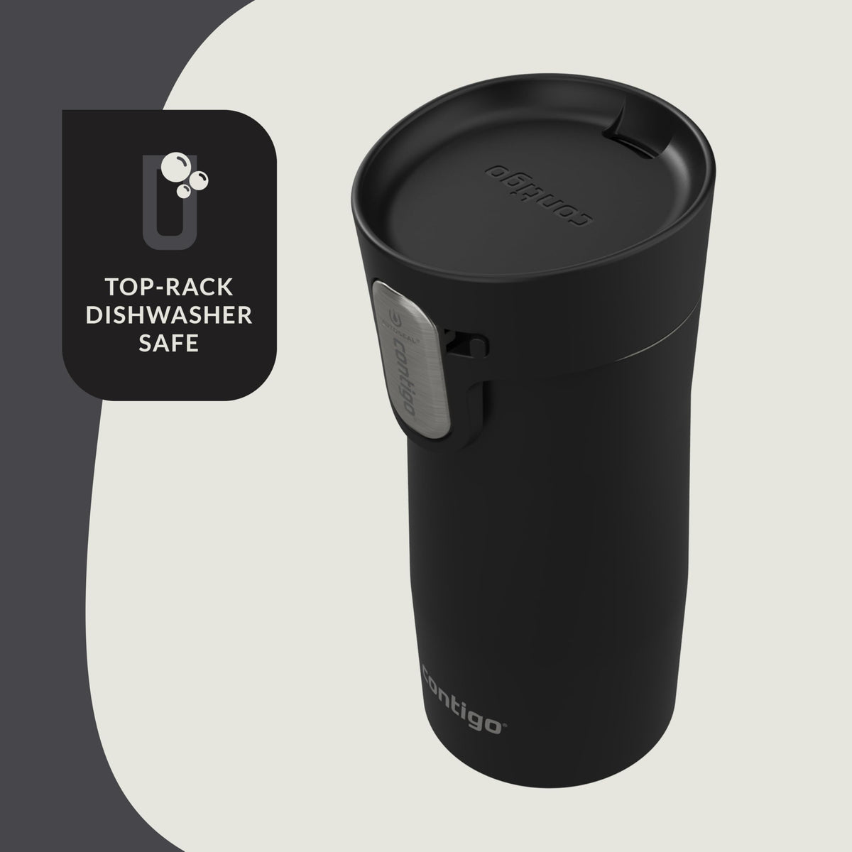 Contigo West Loop one-handed use fits in car cupholders