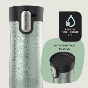 Thermal insulation keeps beverages hot or cold for long trips