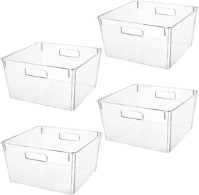 CONTROL KITCHEN extra large clear bin for kitchen organization and easy visibility