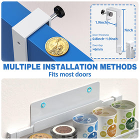coobest rustproof metal finish ensures long-lasting, easy-to-clean storage