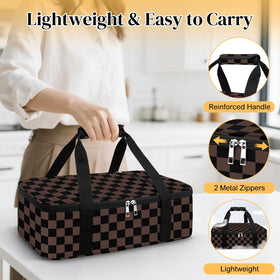 Coobiiya carrier comfortable carry handles provide a secure grip for balanced transport.