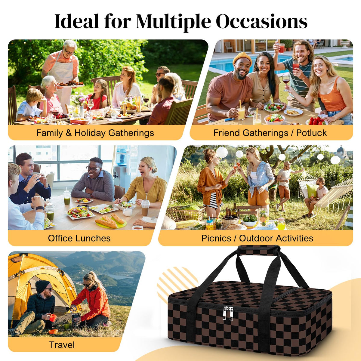 Coobiiya durable fabric resists water and dirt, ideal for outdoor trips.