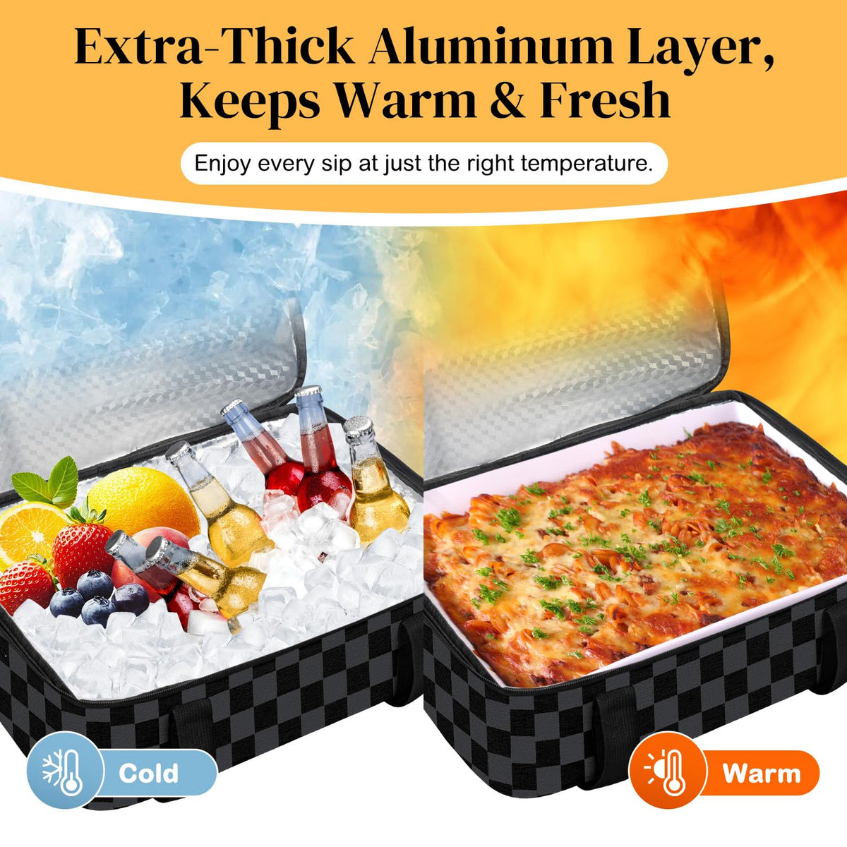 Coobiiya interior fits 9x13 baking dish for potlucks