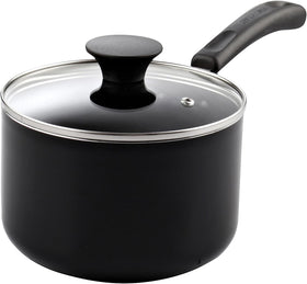 Cook N Home nonstick saucepan 3qt with glass lid for easy monitoring and cleanup