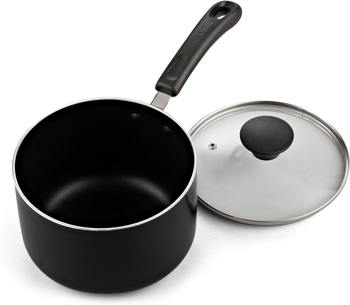 Cook N Home aluminum pan emphasizes quick heat distribution and even cooking