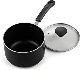Cook N Home aluminum pan emphasizes quick heat distribution and even cooking