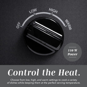 COOK WITH COLOR 2QT mini slow cooker removable stoneware, dishwasher-safe cleanup after cooking.