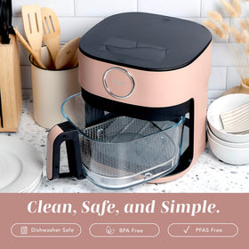 COOK WITH COLOR blush finish complements modern kitchens