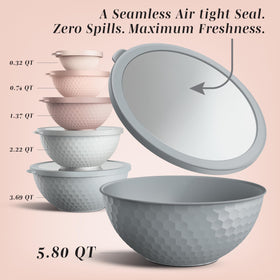 Cook With Color BPA-free bowls designed for safe food prep.