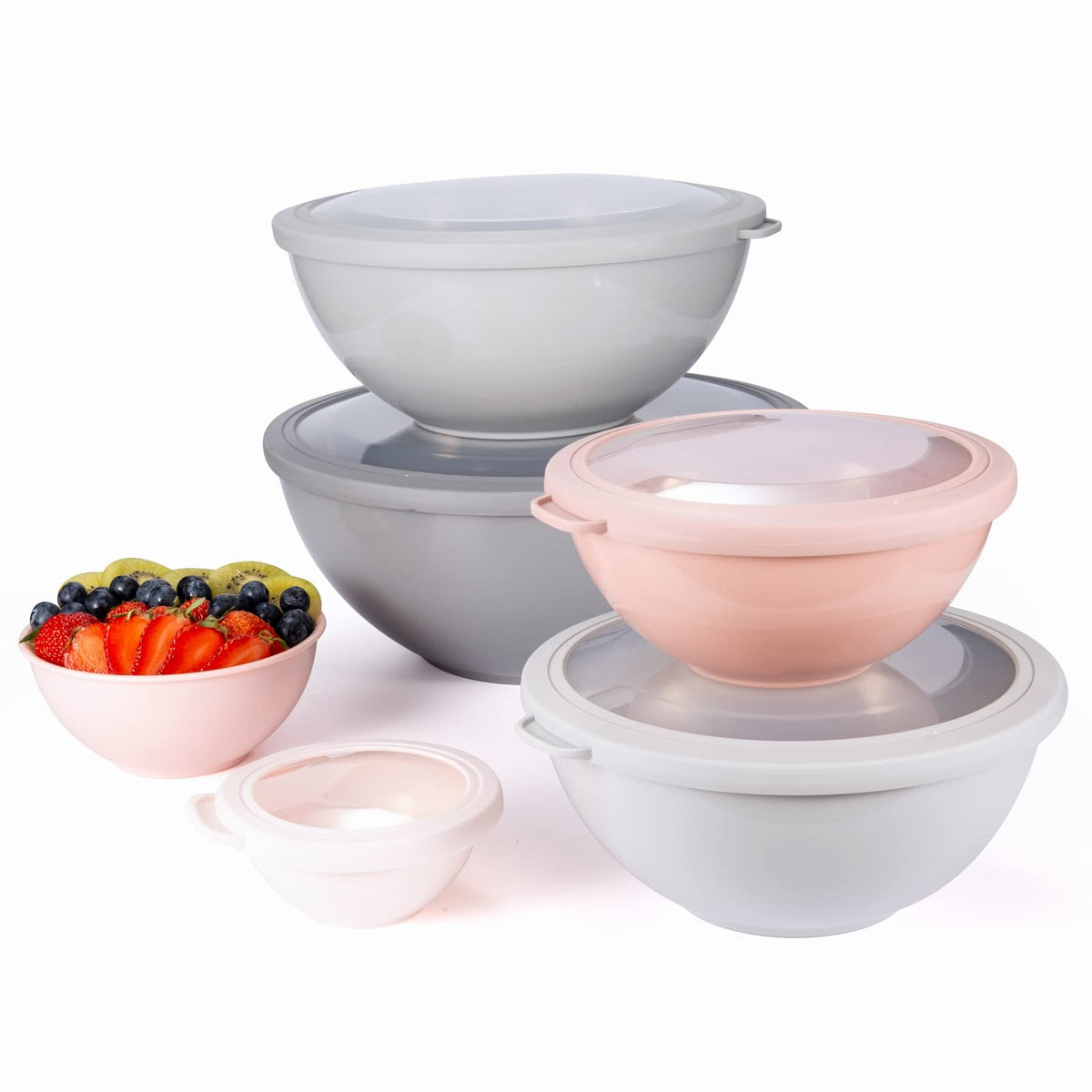 COOK WITH COLOR colorful set enhances organized cooking and storage