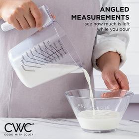 COOK WITH COLOR pastel funnel for spill-free transfers