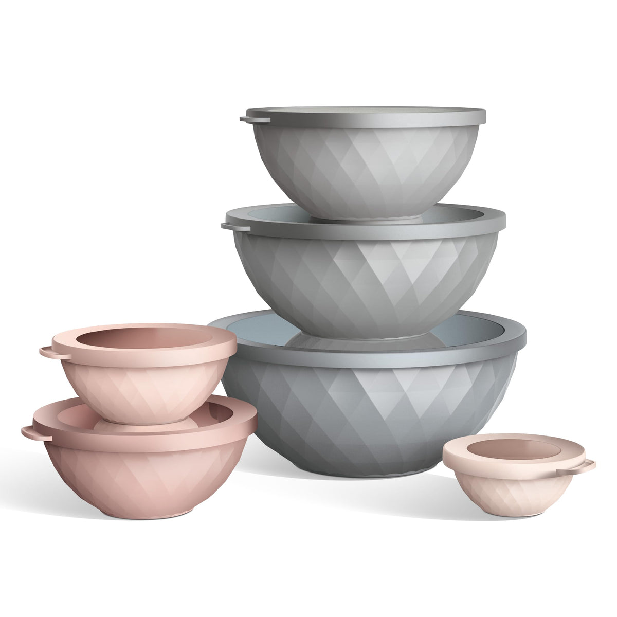 COOK WITH COLOR bowls microwave and dishwasher safe for easy cleanup