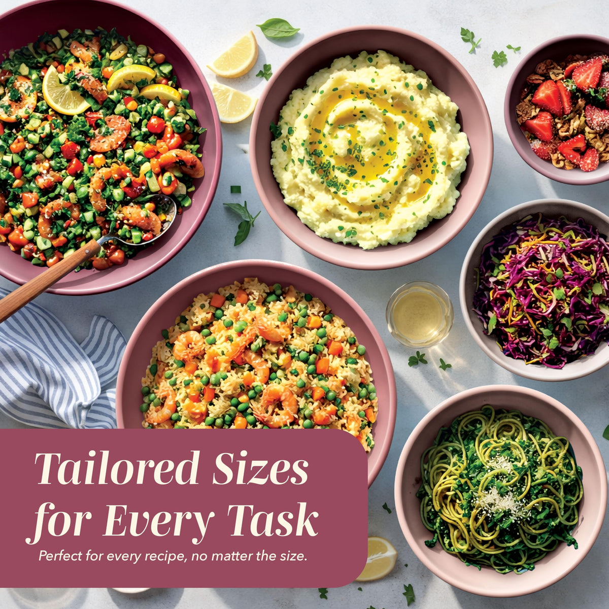 Cook with Color microwave-safe bowls ready for quick reheating