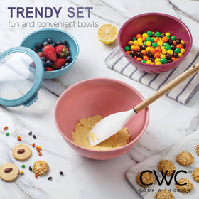 Small COOK WITH COLOR bowls perfect for snacks and toppings