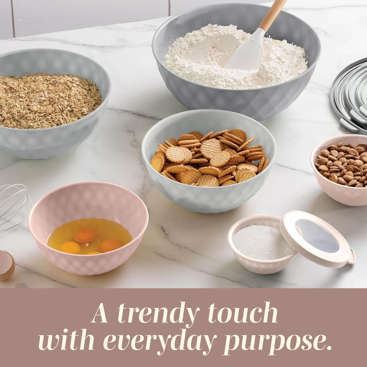 COOK WITH COLOR on-the-go containers for travel and picnics