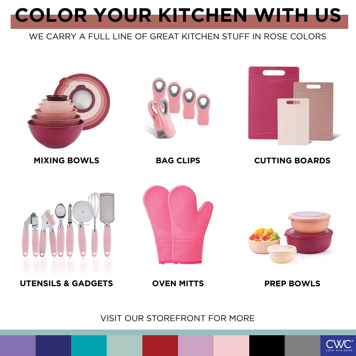 Cook with Color ideal for on-the-go snacks and meals